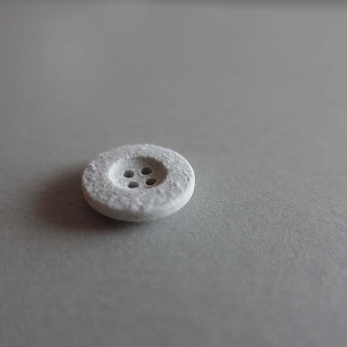 CHALK BUTTON (RECYCLED COTTON)