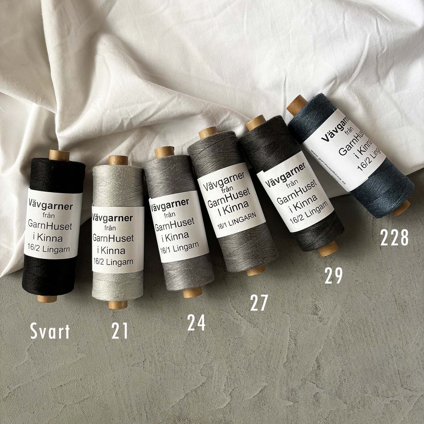 Lin 16/2 Swedish linen thread