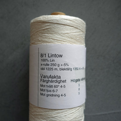 Lintow 8/1 Swedish linen thread