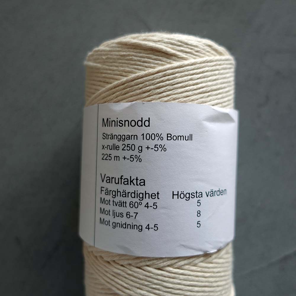 Minisnodd 14/15 Oblekt Cotton Tying Thread