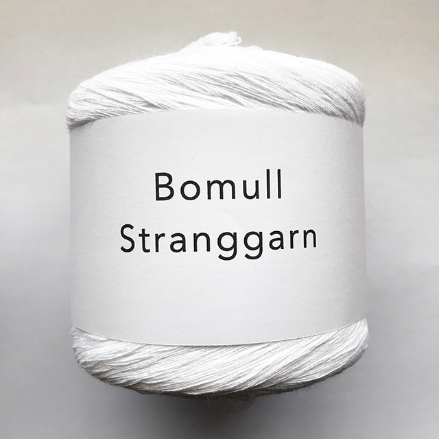 Bomull Stranggarn 14/45 Blekt コットン結束糸