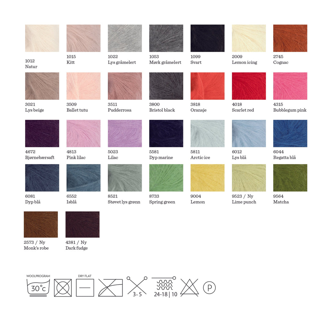 Tynn Silk Mohair